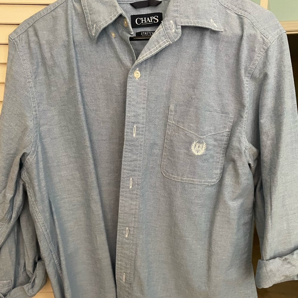 Chaps Button Up Shirt LS